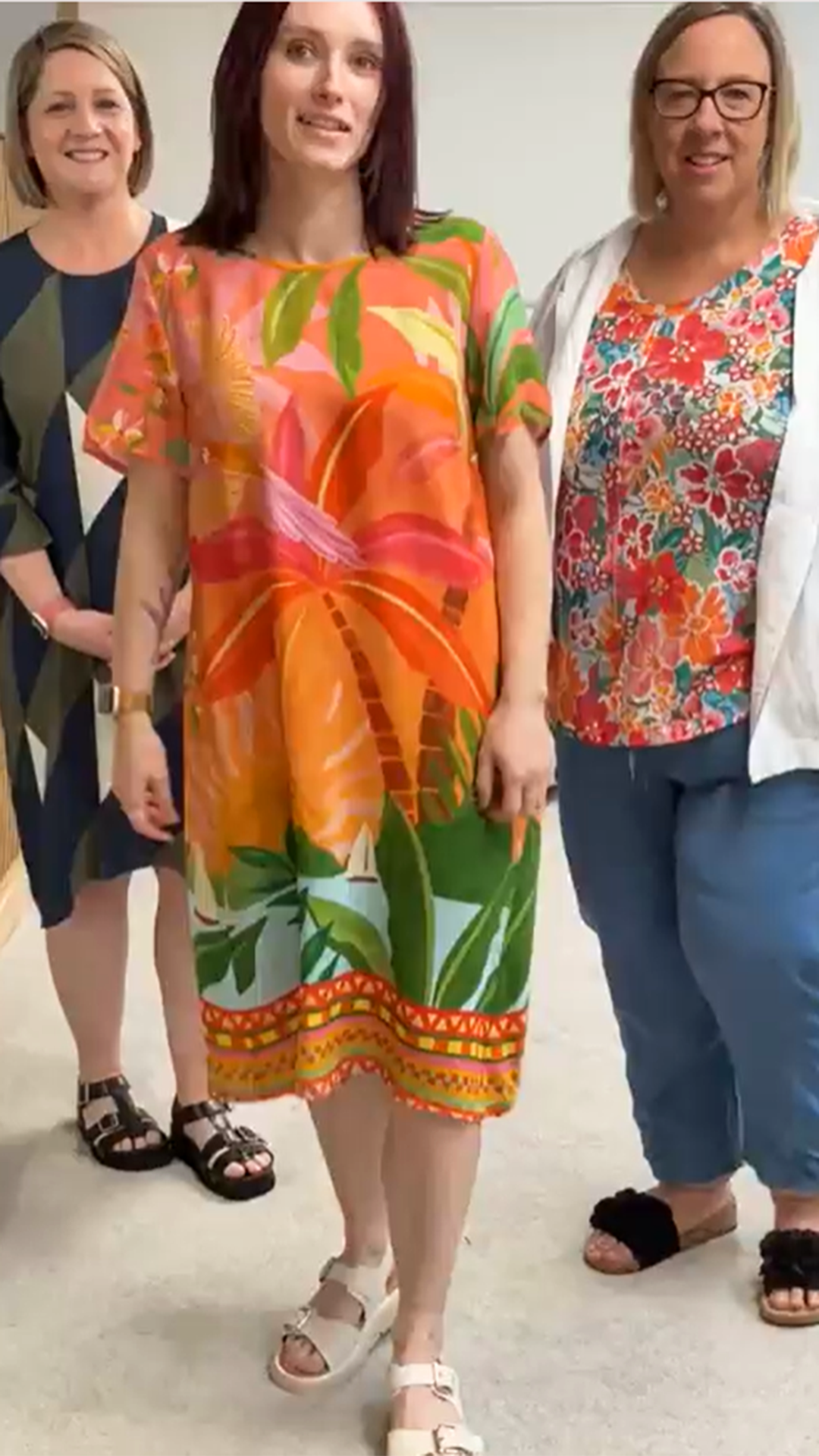 style items clothing on different bodies